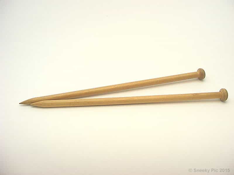 Wooden Knitting Needles