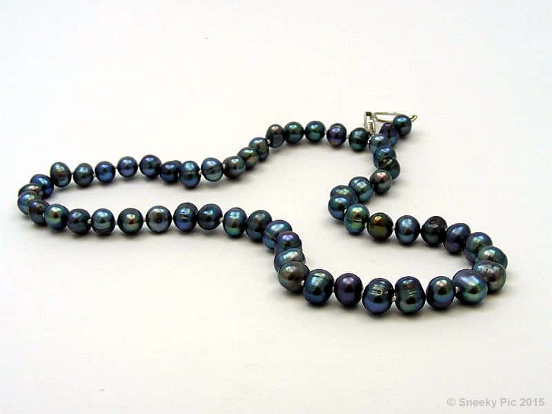 Black Pearl Necklace